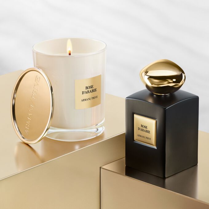 DUO ARMANI/PRIVE ROSE D'ARABIE & BOUGIE