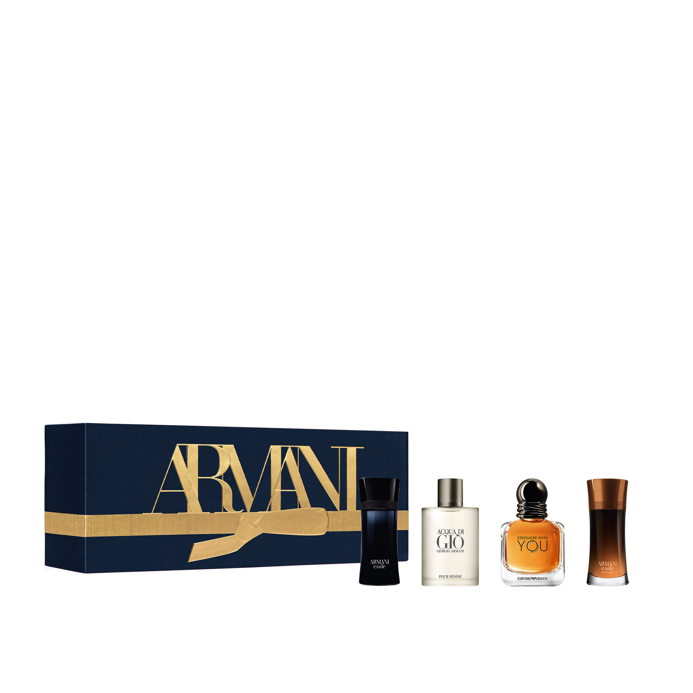 Coffret Cadeau Parfums Homme Miniatures Armani Beauty