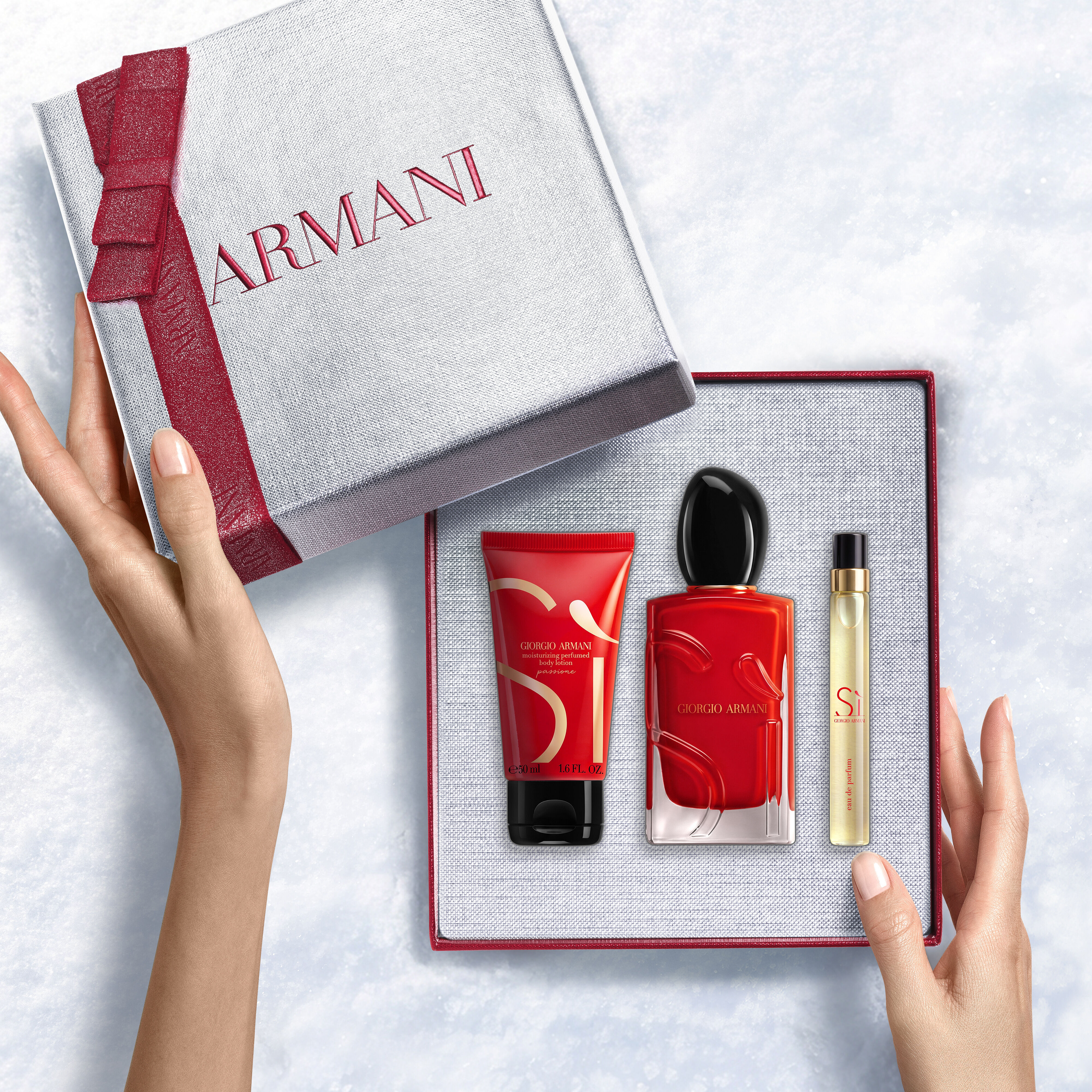 Si Passione Eau de Parfum Coffret Cadeau de Noel de 100 ml