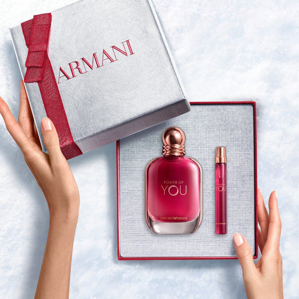 Power of You Eau de Parfum Coffret Cadeau de Noel de 90 ml | Armani beauty