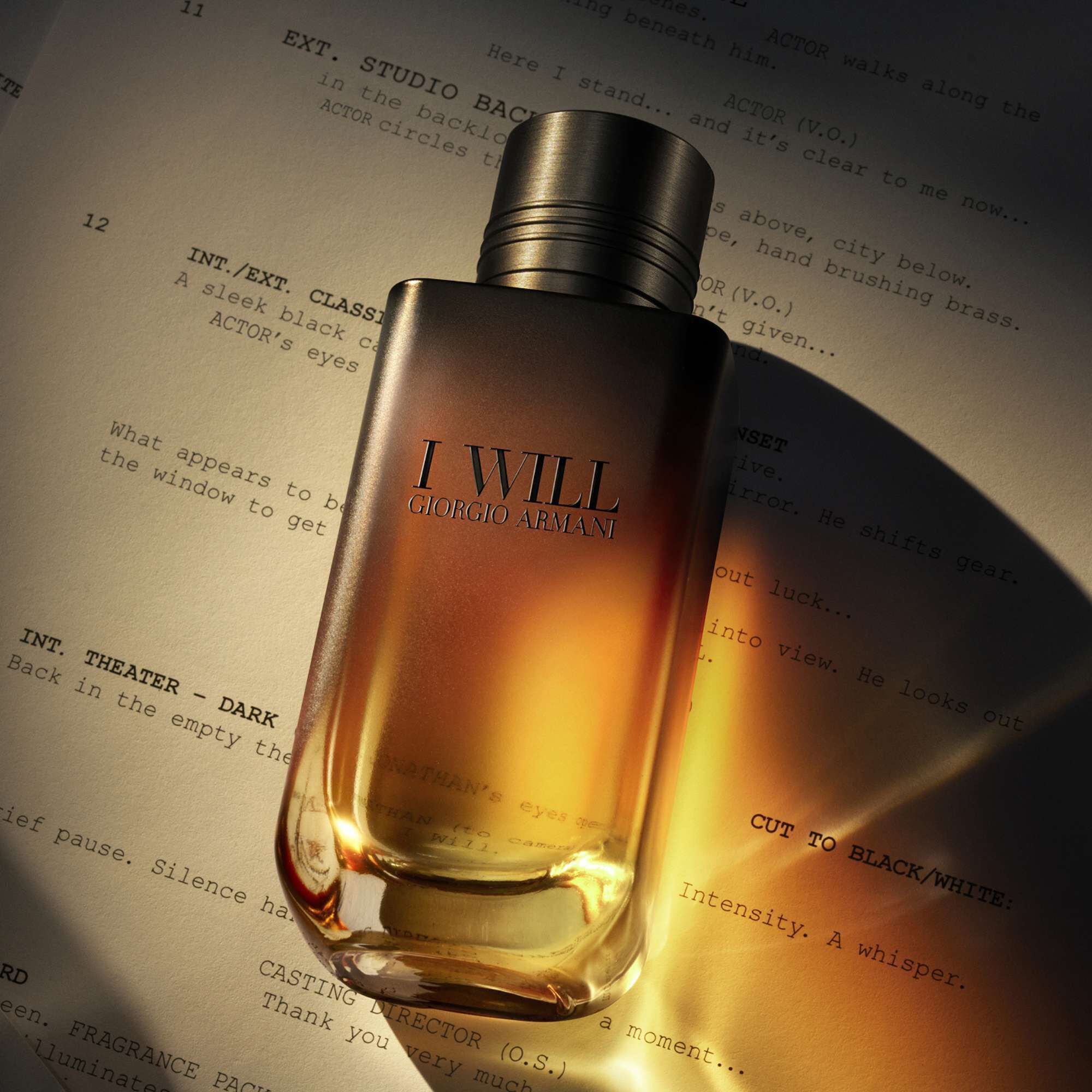 Giorgio Armani I WILL Eau de Parfum for Men, Long Lasting EDP, 60ml