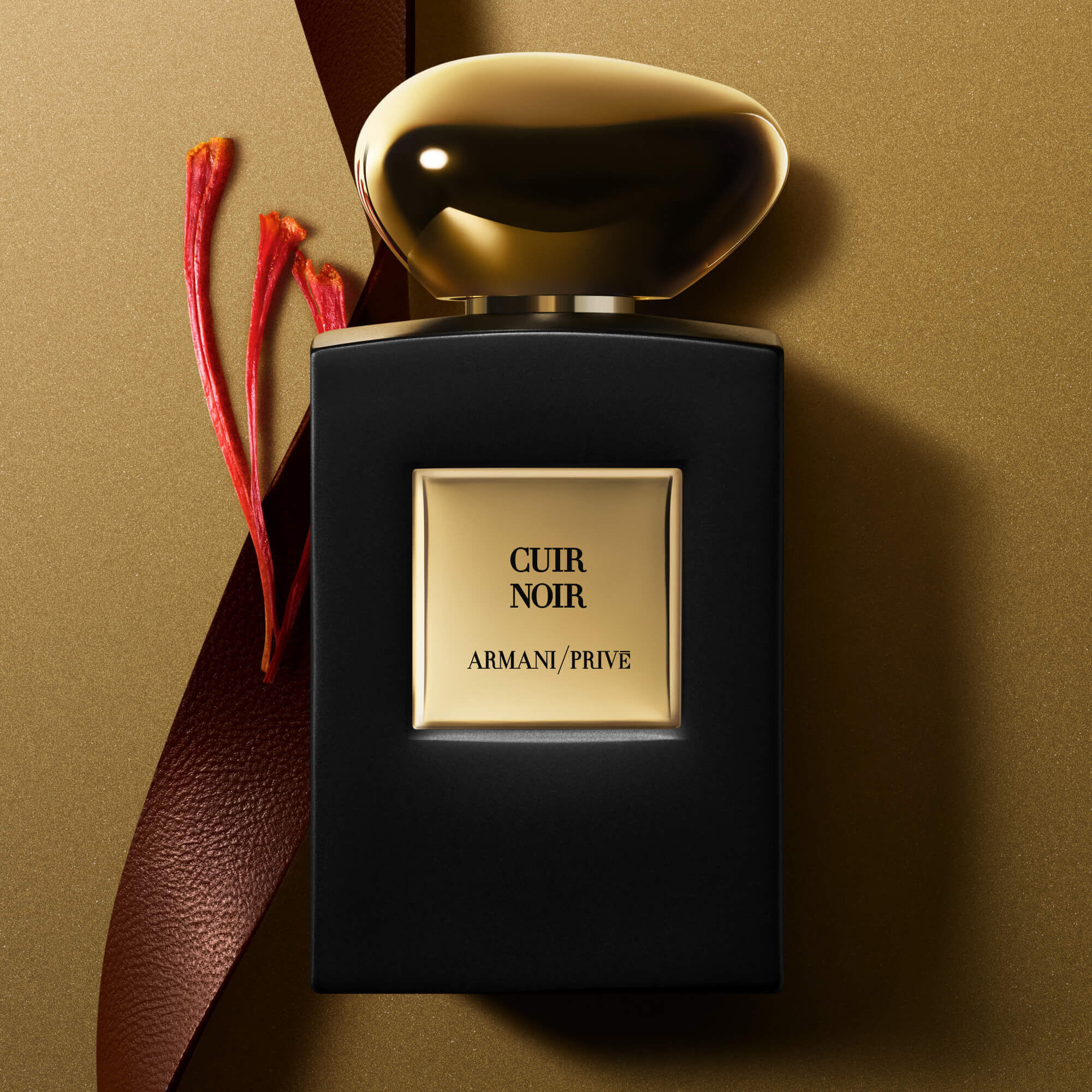 ARMANI/PRIVE Cuir Noir