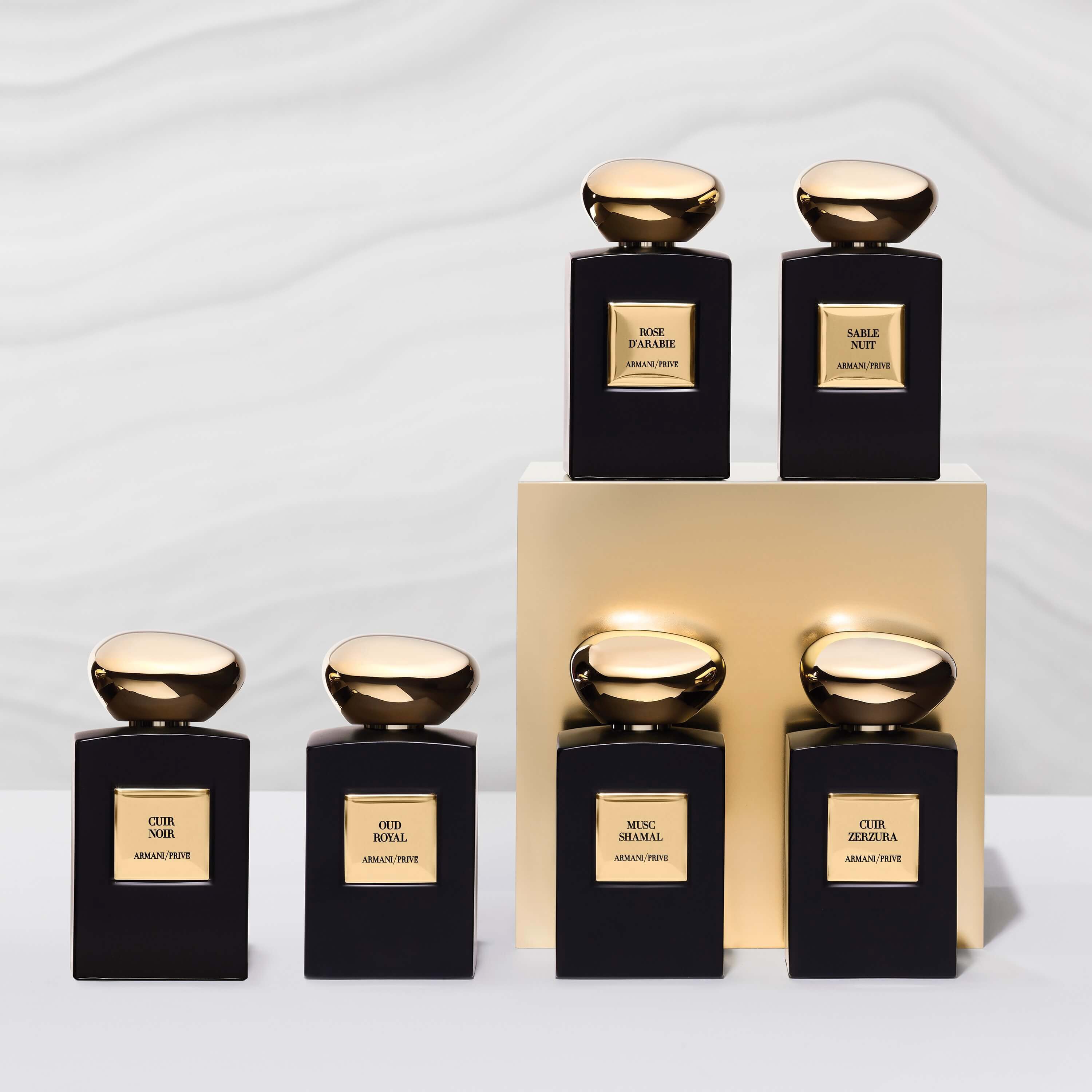 ARMANI/PRIVE Cuir Noir