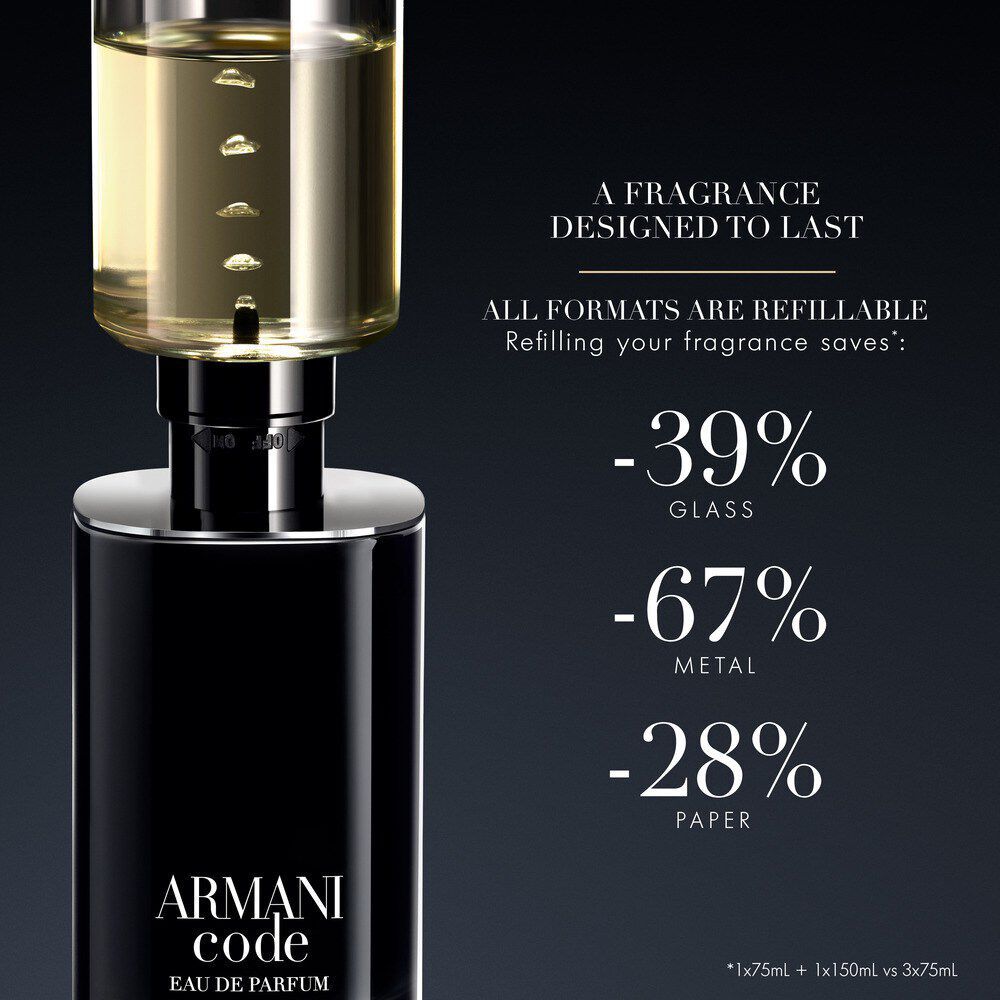 Armani Code Eau de Parfum Rechargeable